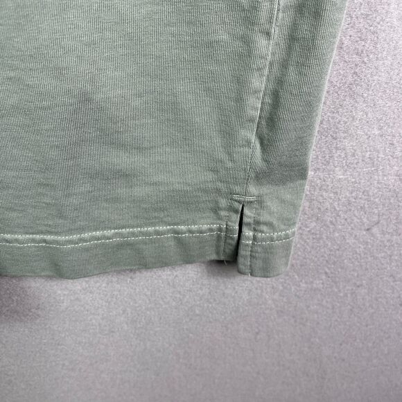G Star Raw T-Shirt Mens XL Loose Fit Just the Product Heavyweight Crew Green - Picture 8 of 11